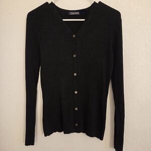Harold's Silk Cardigan Sweater